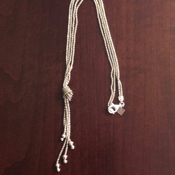 Silpada Sterling Silver Forget Me Knot Necklace - Picture 4 of 6